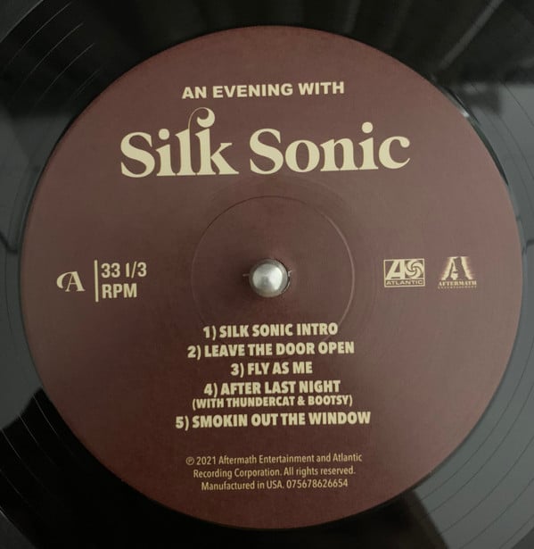 Silk Sonic - An Evening With Silk Sonic (VINYL) | Mint (M) Mint (M)-Classic Vinyl Record