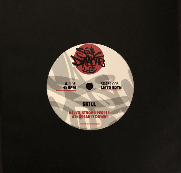 Skill (5) - Yo, Strong People (7" VINYL) | Mint (M) Generic-Classic Vinyl Record