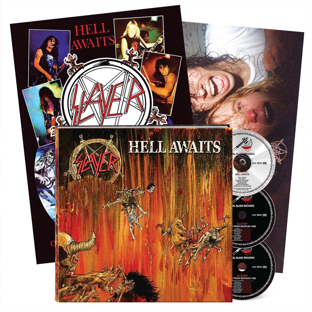 SLAYER - Hell Awaits (40Th Anniversary Edition) [3CD] |-Classic Vinyl Record