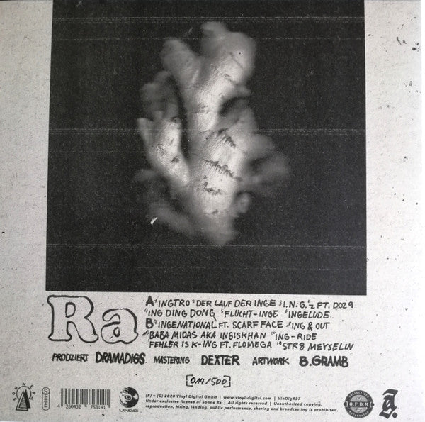Sonne Ra x Dramadigs - Str8 Inge Inge | Mint (M) Mint (M)-Classic Vinyl Record