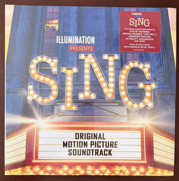 Various Artists - Sing (Original Soundtrack) [Psychedelic Blue Vinyl) |-Classic Vinyl Record