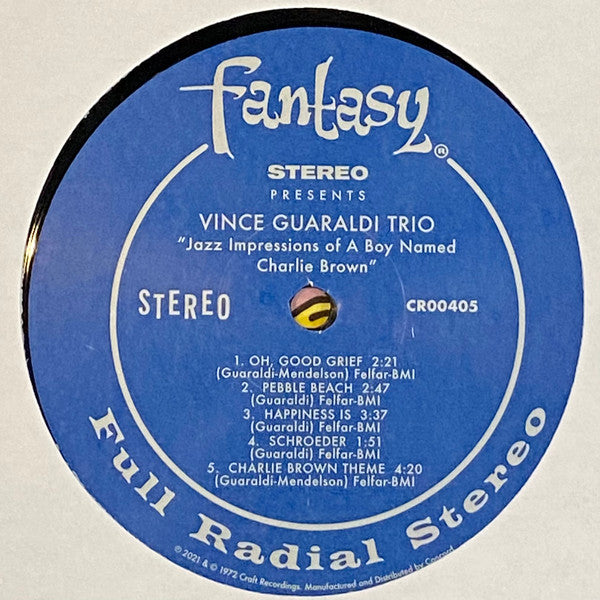 Vince Guaraldi Trio - A Boy Named Charlie Brown (VINYL) | Mint (M) Mint (M)-Classic Vinyl Record