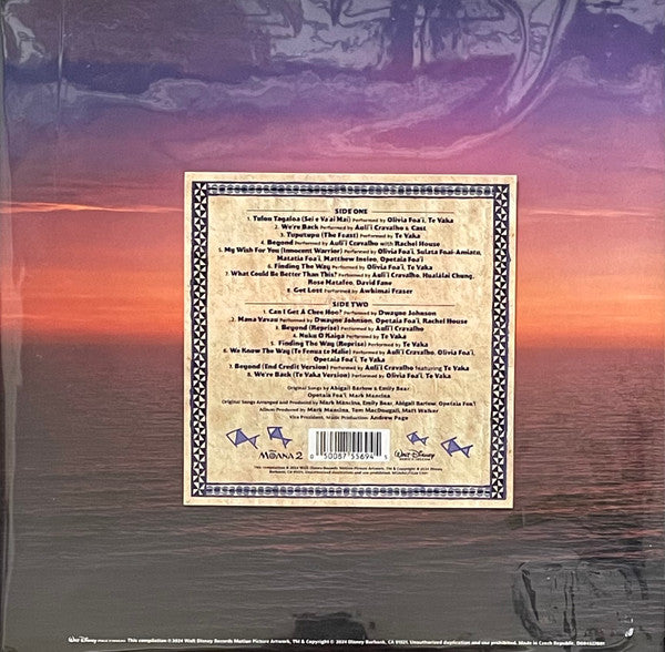 Abigail Barlow - Moana 2 (VINYL) | Mint (M) Mint (M)-Classic Vinyl Record