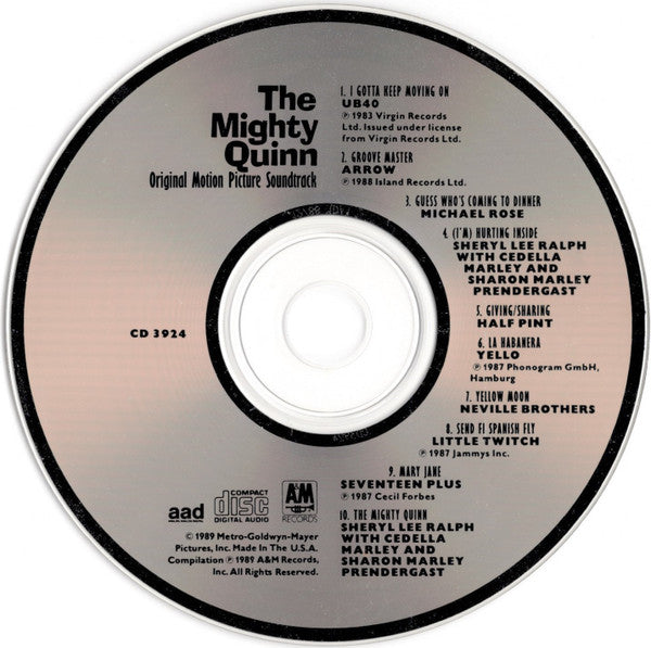 Various - The Mighty Quinn (Original Motion Picture Soundtrack) (CD) | Near Mint (NM) Near Mint (NM)-Classic Vinyl Record