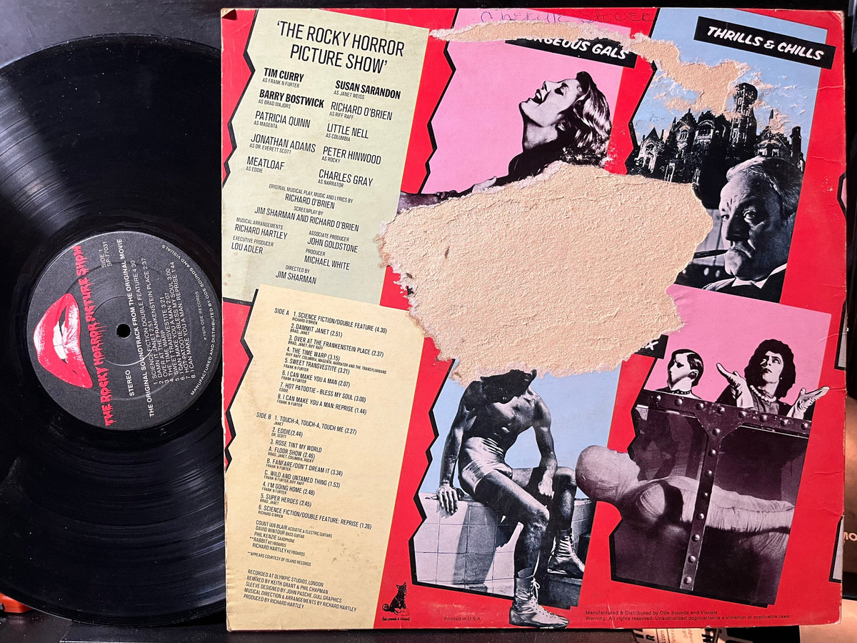 "The Rocky Horror Picture Show" Original Cast - The Rocky Horror Picture Show (VINYL) | Very Good Plus (VG+) Very Good (VG)-Classic Vinyl Record