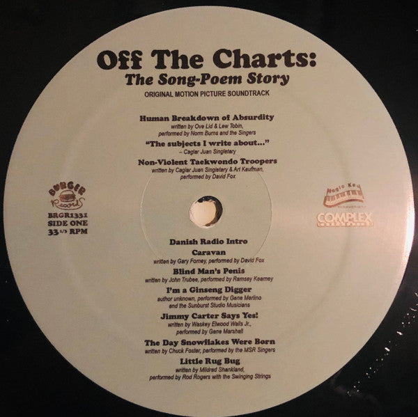 Various - Off The Charts: The Song-Poem Story (Original Motion Picture Soundtrack) | Mint (M) Mint (M)-Classic Vinyl Record