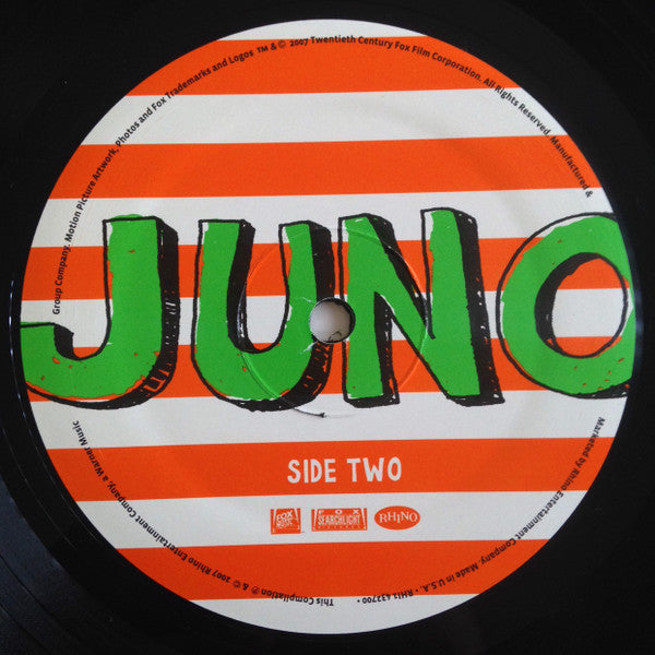 Various Juno (Music From The Motion Picture) LP Mint (M) Mint (M)-Classic Vinyl Record