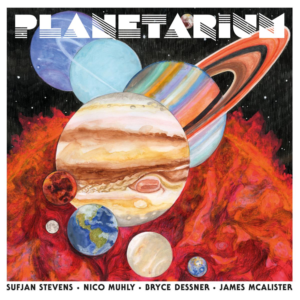 Sufjan Stevens / Bryce Dessner / Nico Muhly - PLANETARIUM (CD) | Mint (M) Mint (M)-Classic Vinyl Record