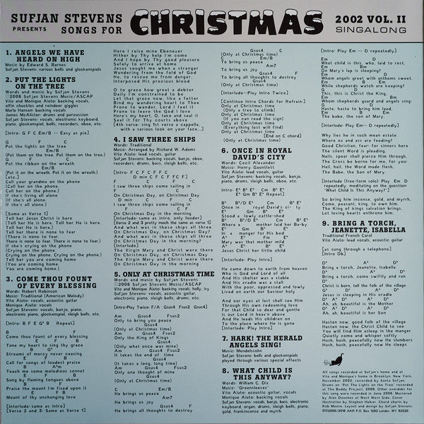 Sufjan Stevens Songs For Christmas Asthmatic Kitty Records Box, Comp + 5x12", EP, RE Mint (M) Mint (M)-Classic Vinyl Record