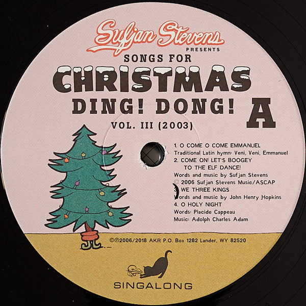 Sufjan Stevens Songs For Christmas Asthmatic Kitty Records Box, Comp + 5x12", EP, RE Mint (M) Mint (M)-Classic Vinyl Record