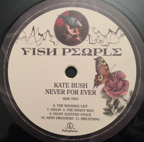 Kate Bush - Never For Ever: 2018 Remaster (180 GRAM VINYL) | Mint (M) Mint (M)-Classic Vinyl Record