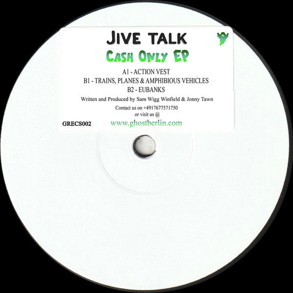 Jive Talk (3) Cash Only EP 12" Mint (M) Generic-Classic Vinyl Record