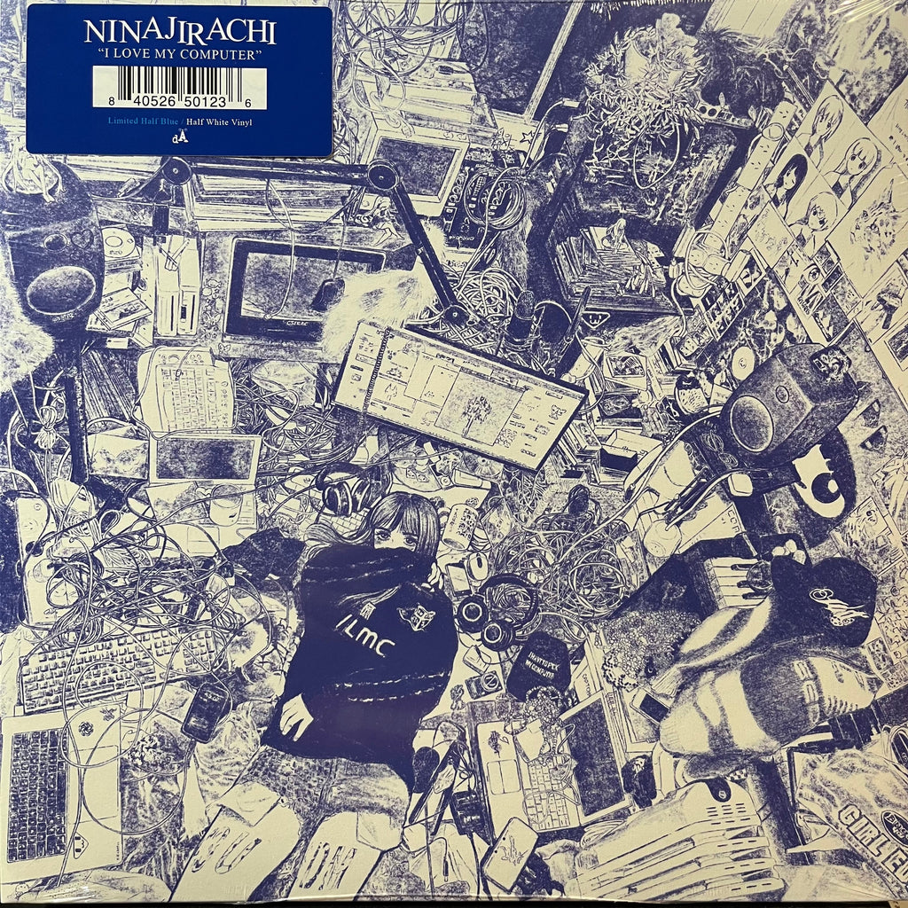 Ninajirachi - I Love My Computer (BLUE/WHITE SPLIT VINYL) |--Classic Vinyl Record
