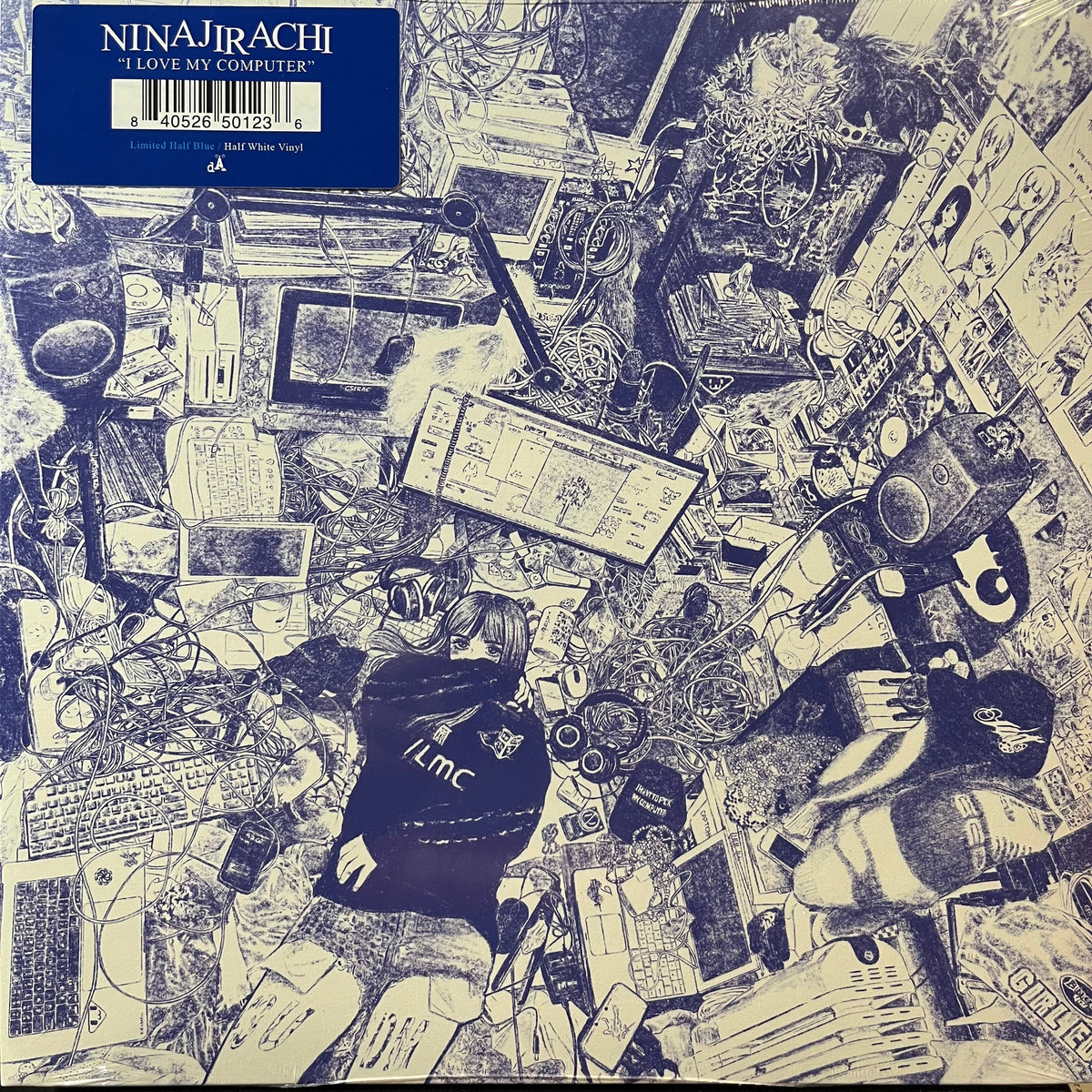 Ninajirachi - I Love My Computer (BLUE/WHITE SPLIT VINYL) |--Classic Vinyl Record