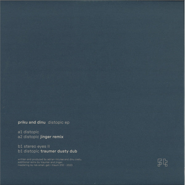 Priku - Distopic EP | Mint (M) Mint (M)--Classic Vinyl Record