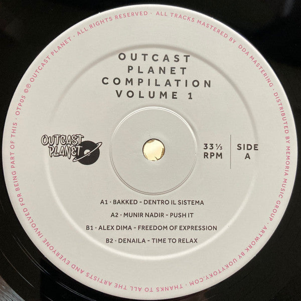 Outcast Planet Compilation Vol.1 (2xVINYL) | Mint (M) Mint (M)--Classic Vinyl Record