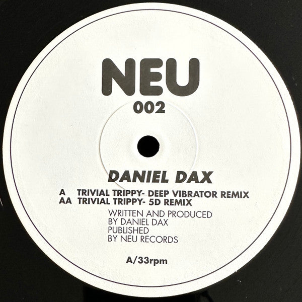 Daniel Dax - Trivial Trippy | Very Good (VG) Generic--Classic Vinyl Record