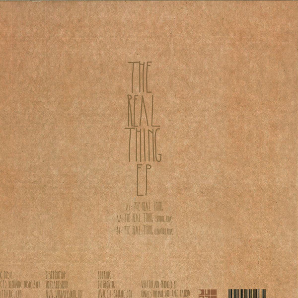 Thyladomid - The Real Thing EP | Mint (M) Mint (M)--Classic Vinyl Record