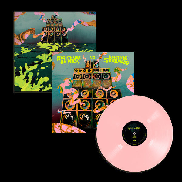 Nightmares on Wax vs Adrian Sherwood - In A Space Outta Dub (PINK VINYL) | Mint (M) Mint (M)-Classic Vinyl Record