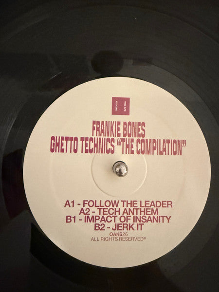 Ghetto Technics “The Compilation” Vol. 2 (VINYL) | Mint (M) Mint (M)--Classic Vinyl Record