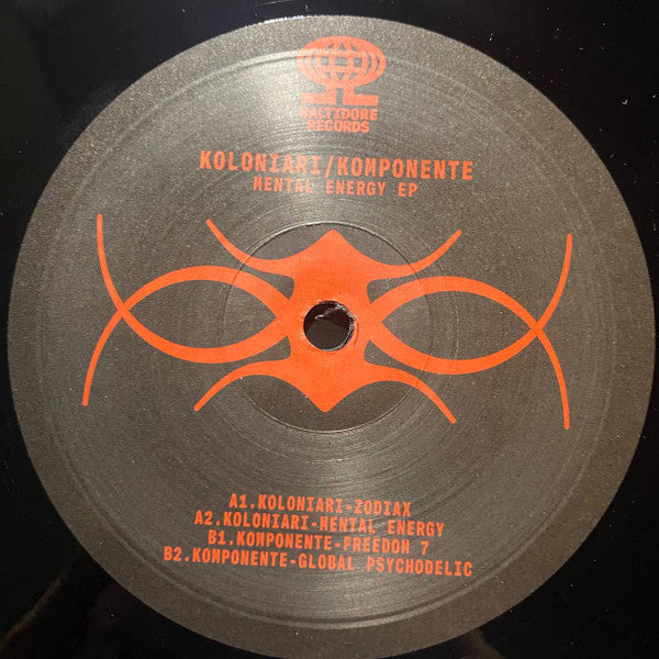 Koloniari - Mental Energy EP | Mint (M) Generic--Classic Vinyl Record