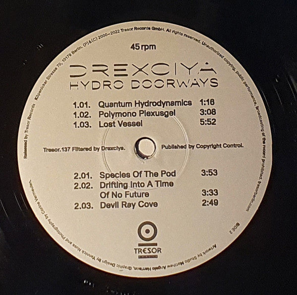 Hydro Doorways (VINYL) |--Classic Vinyl Record
