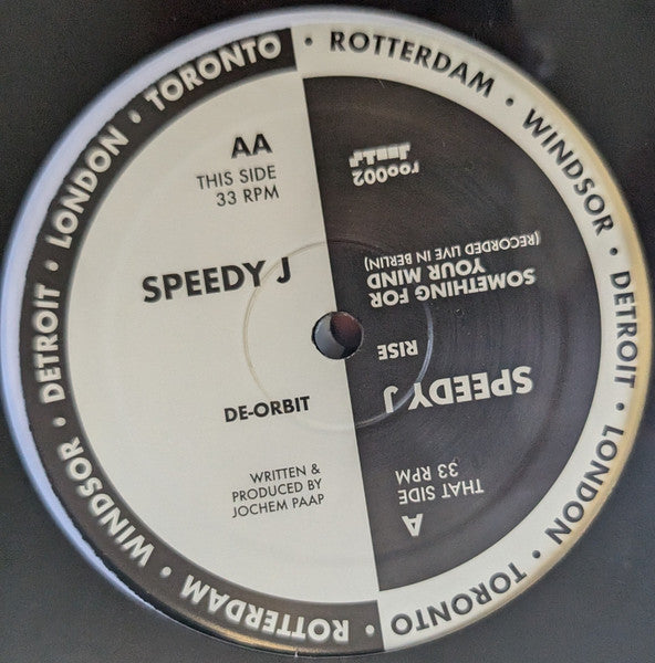 Speedy J - Rise | Mint (M) Generic--Classic Vinyl Record