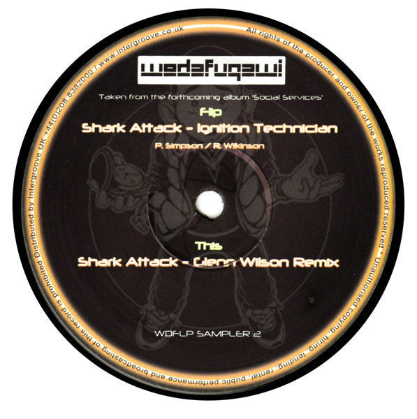 Ignition Technician - Shark Attack (VINYL) | Near Mint (NM) Generic--Classic Vinyl Record