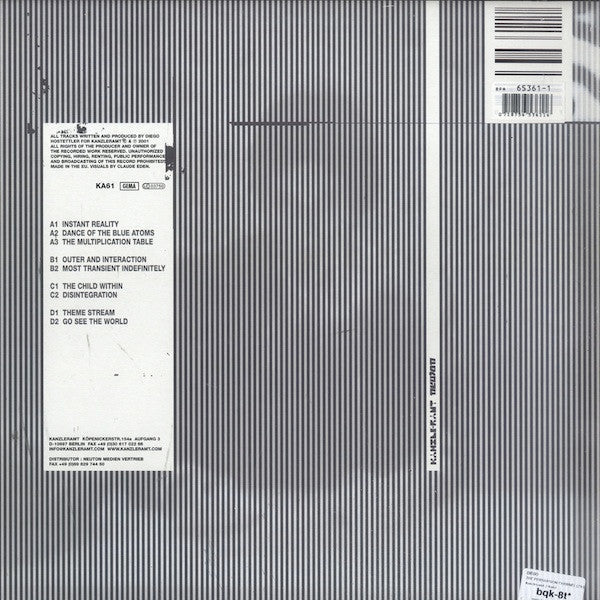 Diego - The Persuasion Channel (2xVINYL) | Very Good Plus (VG+) Very Good Plus (VG+)--Classic Vinyl Record