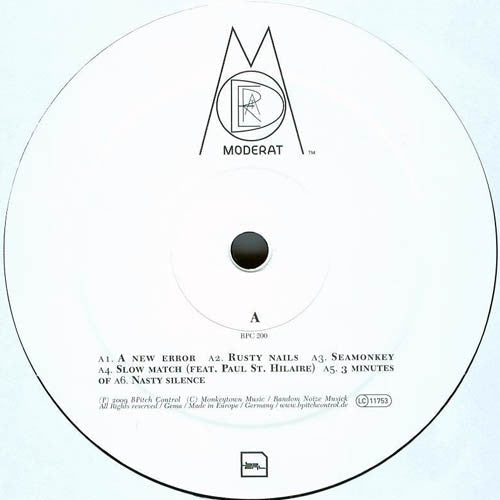 Moderat - Moderat | Mint (M) Mint (M)--Classic Vinyl Record