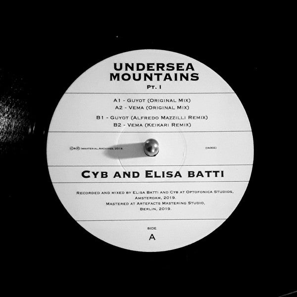 Undersea Mountains Pt.1 | Mint (M) Generic--Classic Vinyl Record