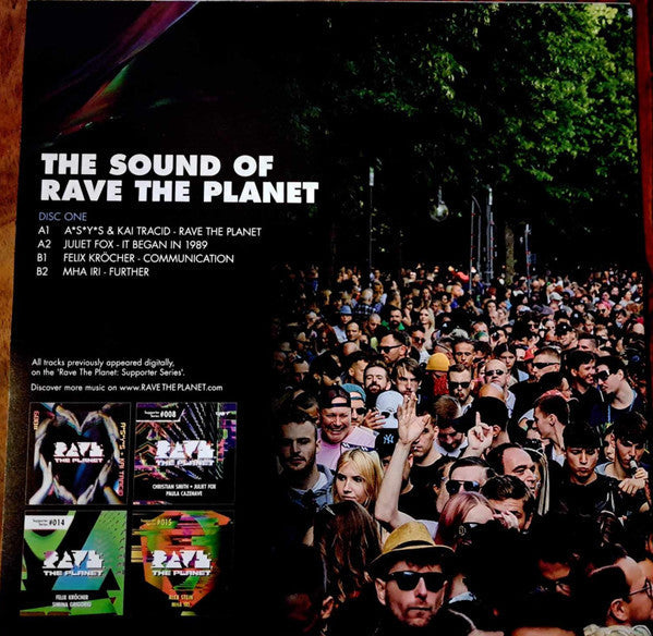 The Sound Of Rave The Planet | Mint (M) Mint (M)--Classic Vinyl Record