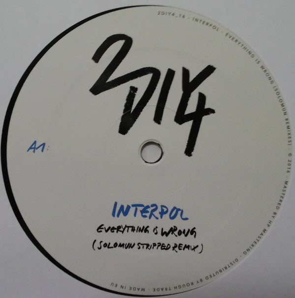 Everything Is Wrong (Solomun Remix) | Mint (M) Mint (M)--Classic Vinyl Record