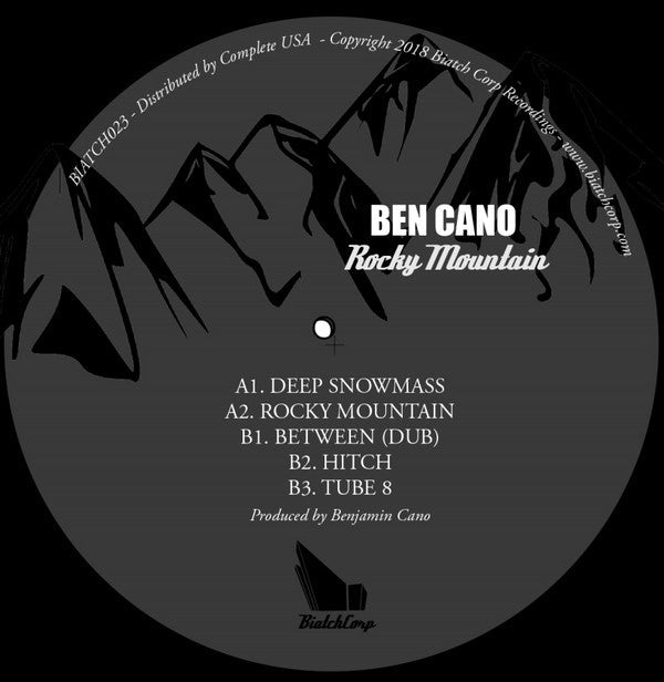 Ben Cano Rocky Mountain 12" Mint (M) Generic--Classic Vinyl Record
