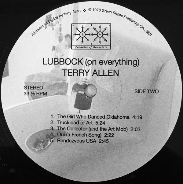 Terry Allen - Lubbock (On Everything) | Mint (M) Mint (M)-Classic Vinyl Record