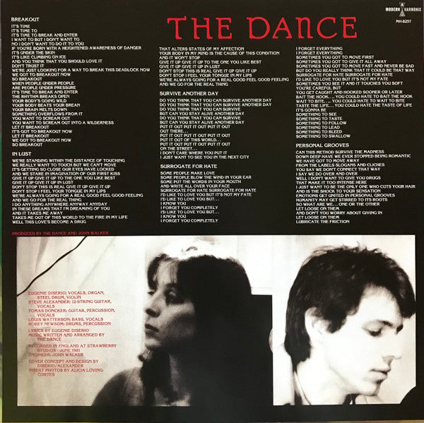 The Dance - In Lust | Mint (M) Mint (M)-Classic Vinyl Record