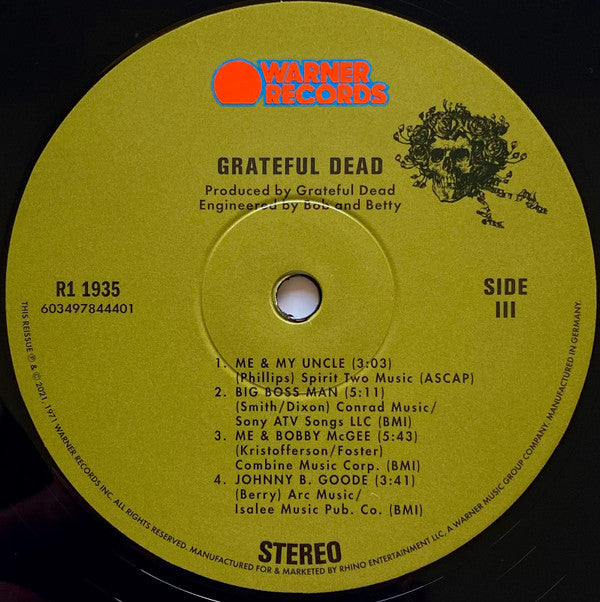 The Grateful Dead - Grateful Dead | Mint (M) Mint (M)-Classic Vinyl Record