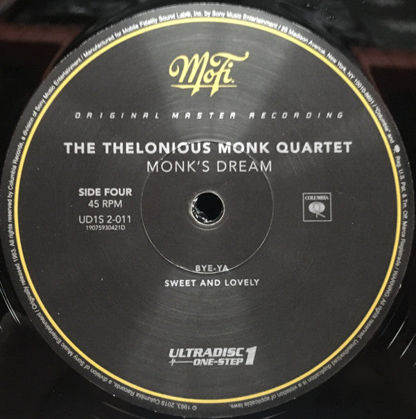 The Thelonious Monk Quartet - Monk's Dream | Mint (M) Mint (M)-Classic Vinyl Record