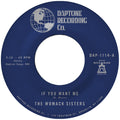 The Womack Sisters - If You Want Me B/W I Just Don'T Want You (To Say Goodbye)(7" VINYL) | Mint (M) Generic-Classic Vinyl Record