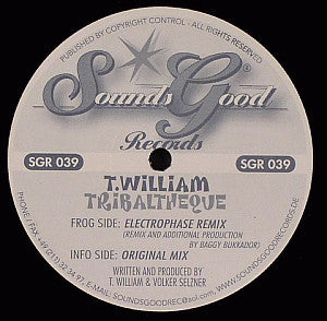 Thomas William - Tribaltheque | Very Good Plus (VG+) Very Good Plus (VG+)-Classic Vinyl Record