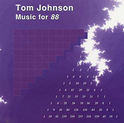 TOM JOHNSON - Music for 88 |-Classic Vinyl Record