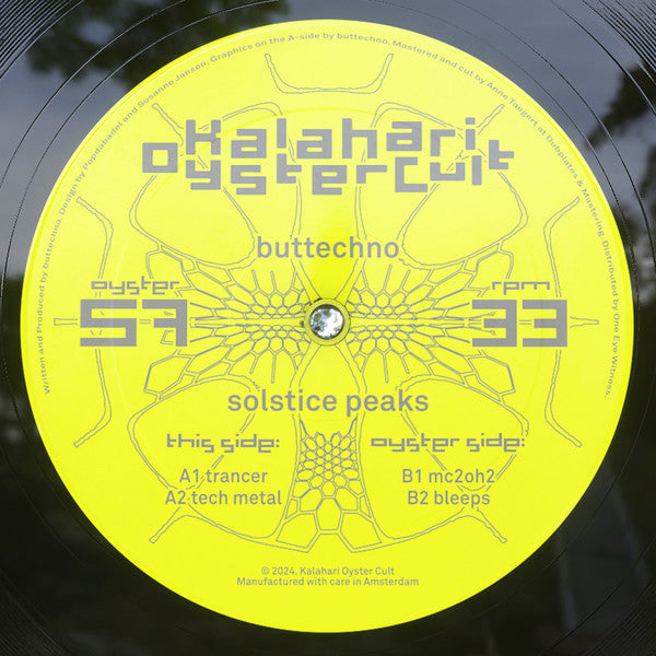 Buttechno - Solstice Peaks | Mint (M) Generic-Classic Vinyl Record