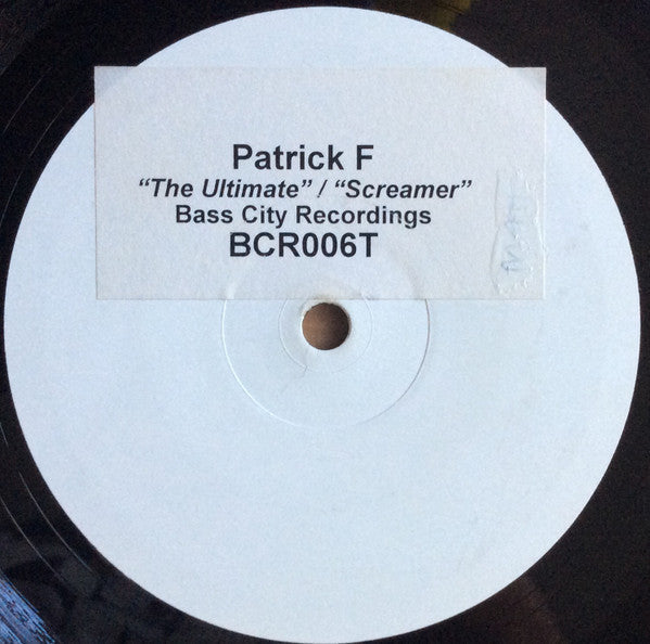Patrick F - The Ultimate / Screamer | Very Good Plus (VG+) Generic-Classic Vinyl Record