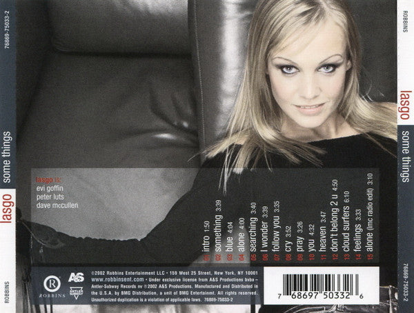 Lasgo - Some Things (CD) | Near Mint (NM) Near Mint (NM)-Classic Vinyl Record