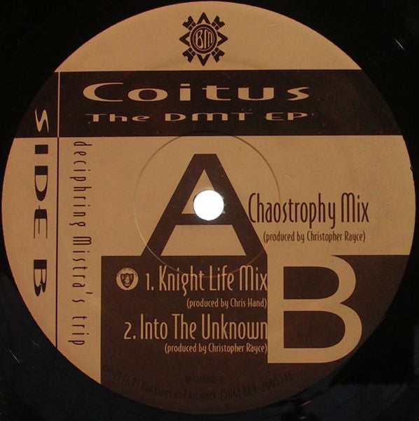 Coitus - The DMT EP (12" VINYL) | Near Mint (NM) Near Mint (NM)-Classic Vinyl Record