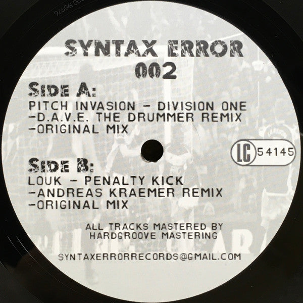 Various - Syntax Error 002 | Mint (M) Generic--Classic Vinyl Record