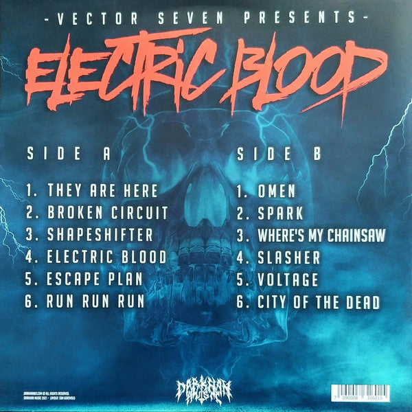 Vector Seven - Electric Blood (VINYL) | Mint (M) Mint (M)-Classic Vinyl Record