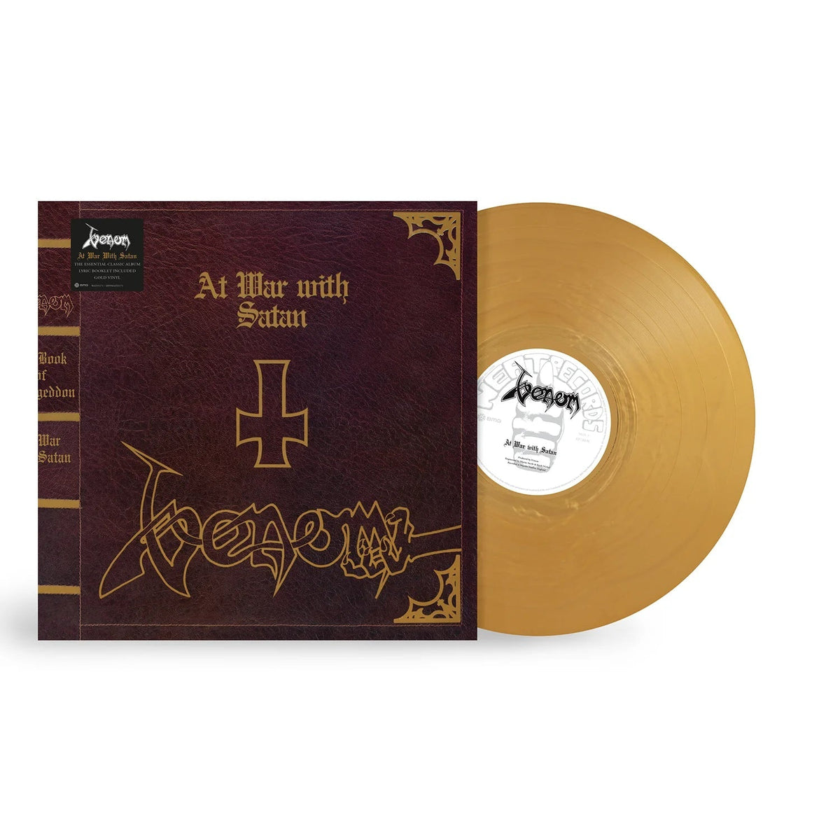 Venom - At War With Satan [Gold LP] |-Classic Vinyl Record