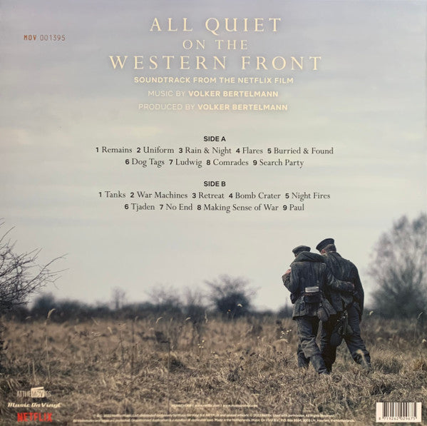 All Quiet On The Western Front | Mint (M) Mint (M)-Classic Vinyl Record