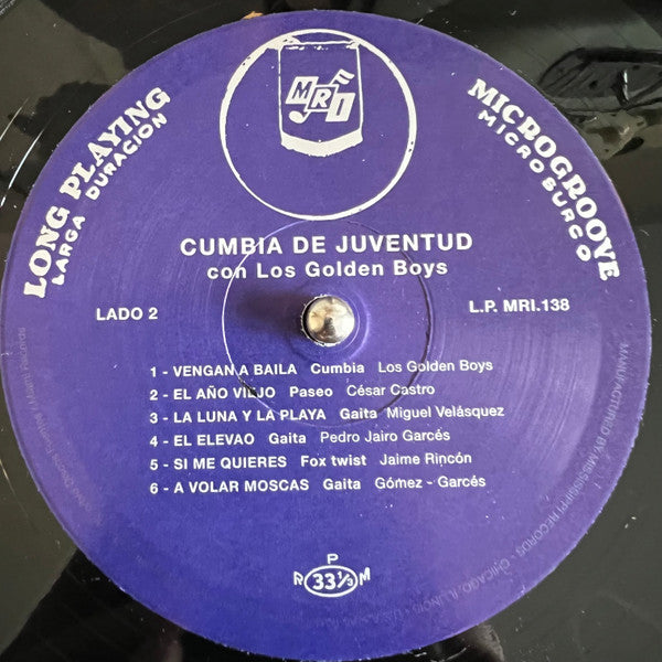 Los Golden Boys - Cumbia De Juventud (VINYL Mississippi MRI-138) | Mint (M) Mint (M)--Classic Vinyl Record